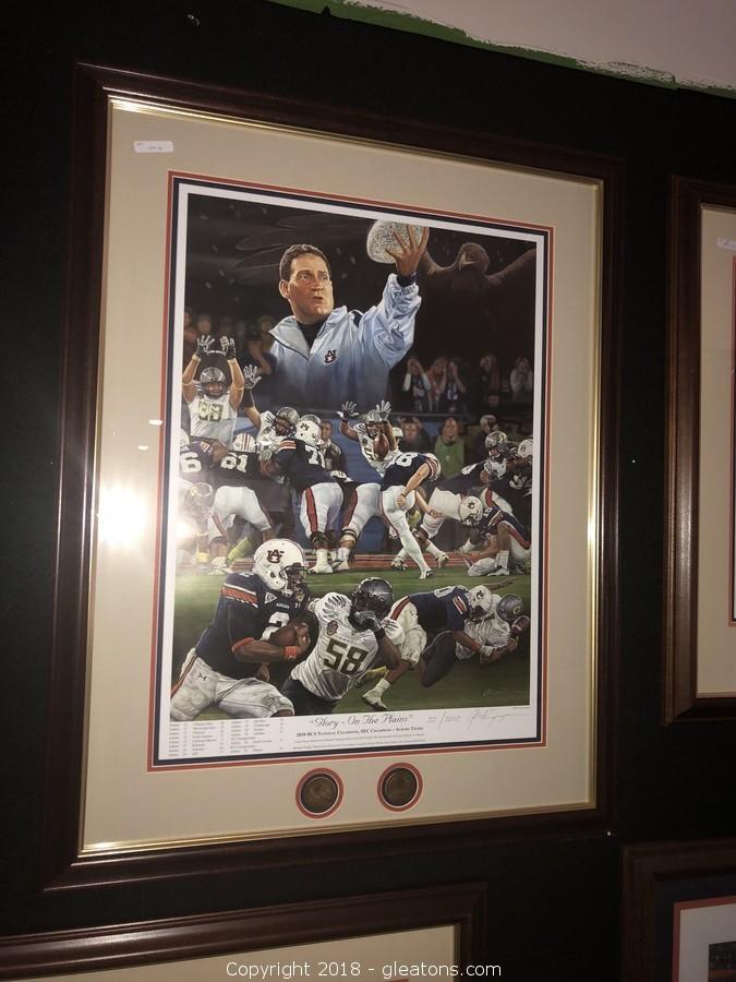 Gleaton's, Metro Atlanta Auction Company, Estate Sale & Business  Marketplace - Auction: AUBURN TIGERS MEMORABILIA ESTATE COLLECTION - WAR  EAGLE - AUCTION ENDS MONDAY FEBUARY 12TH 8 PM ITEM: Takeo Spikes &